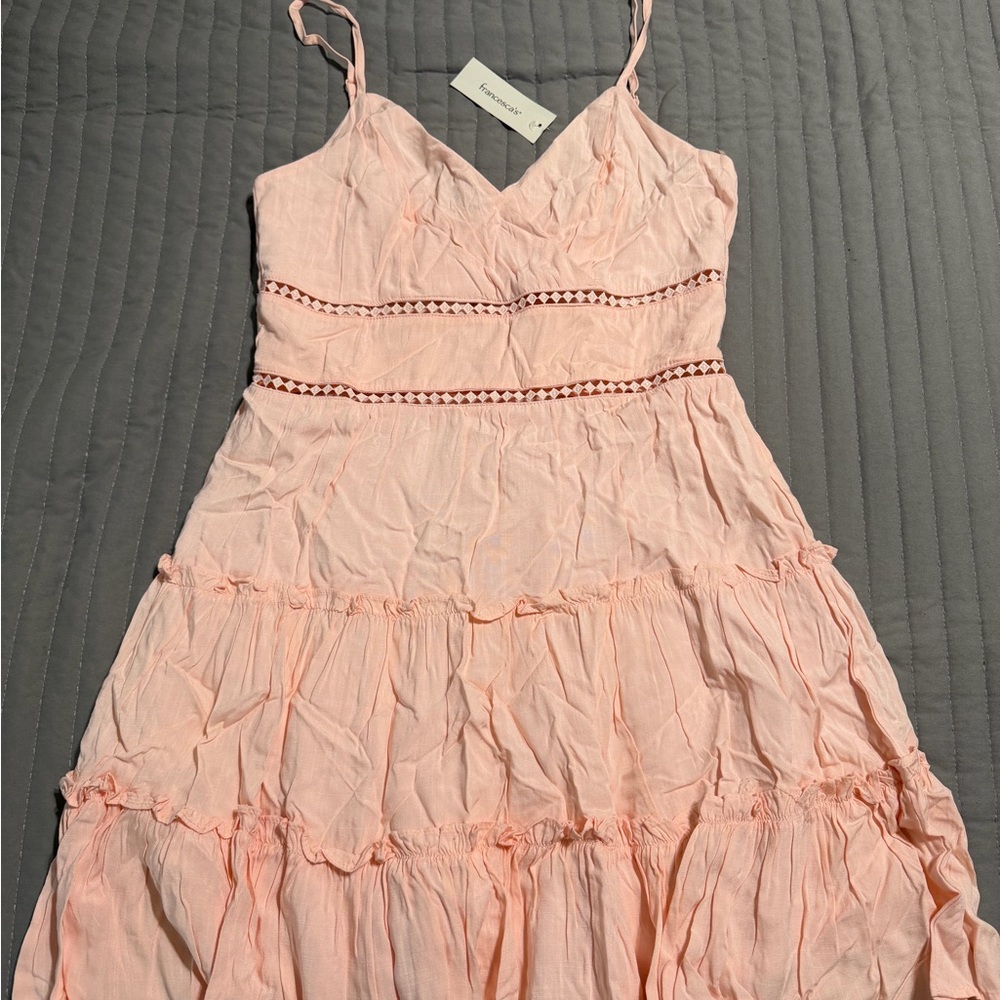 Francesca's Collections Blush Sleeveless Dress